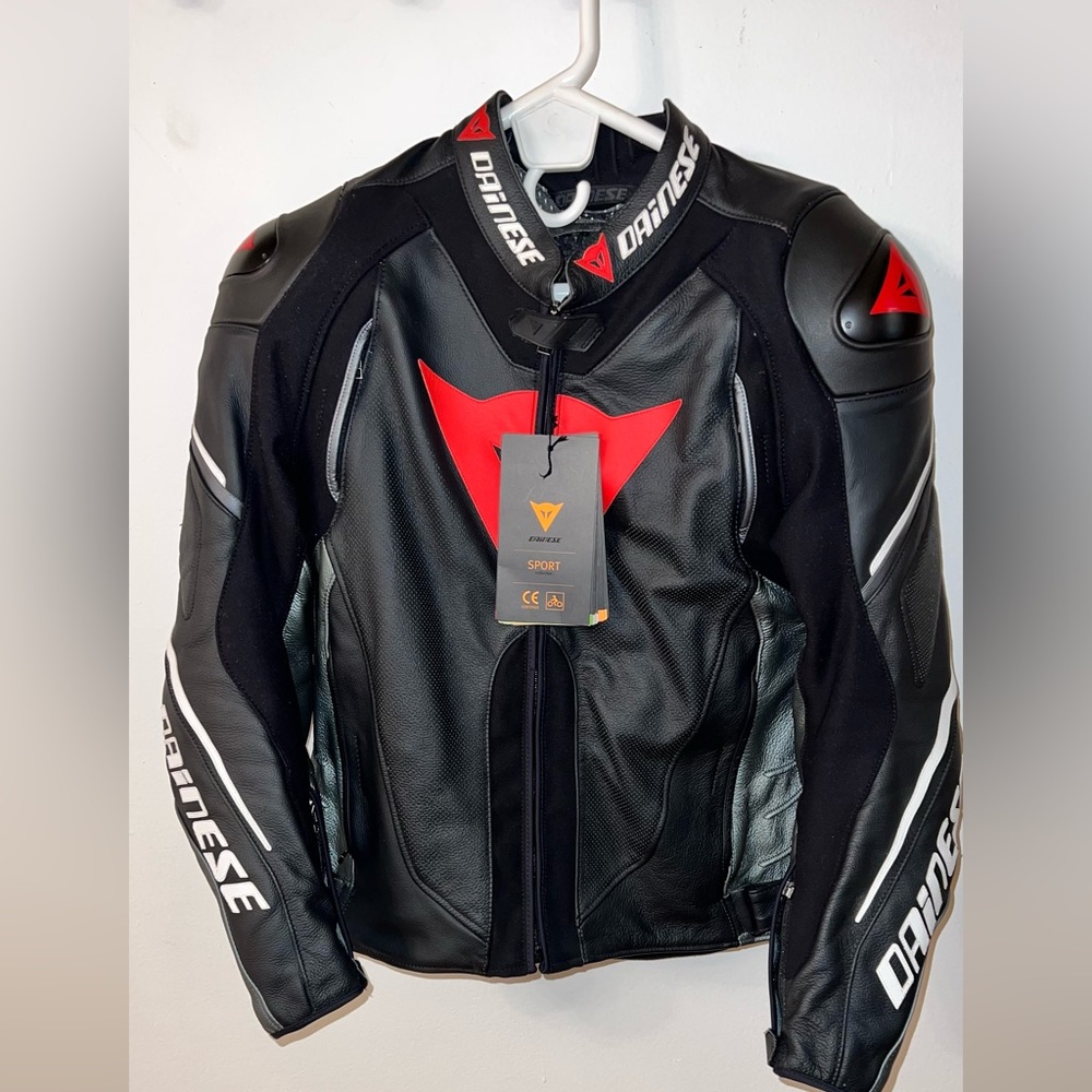motorcycle jacket. Dianese Super Speed D1 Perforated leather jacket